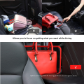 3 layer pu leather mesh organizer between seats